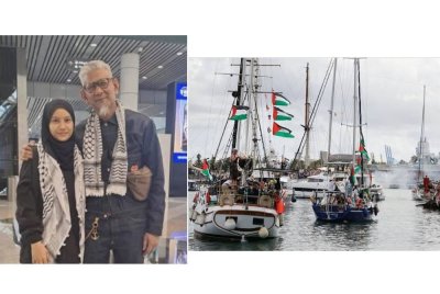 Cubaan Israel menakut-nakutkan sukarelawan Global Sumud Flotilla (GSF) di Laut Mediterranean gagal melemahkan semangat konvoi 53 kapal yang dalam perjalanan menuju pantai Gaza.