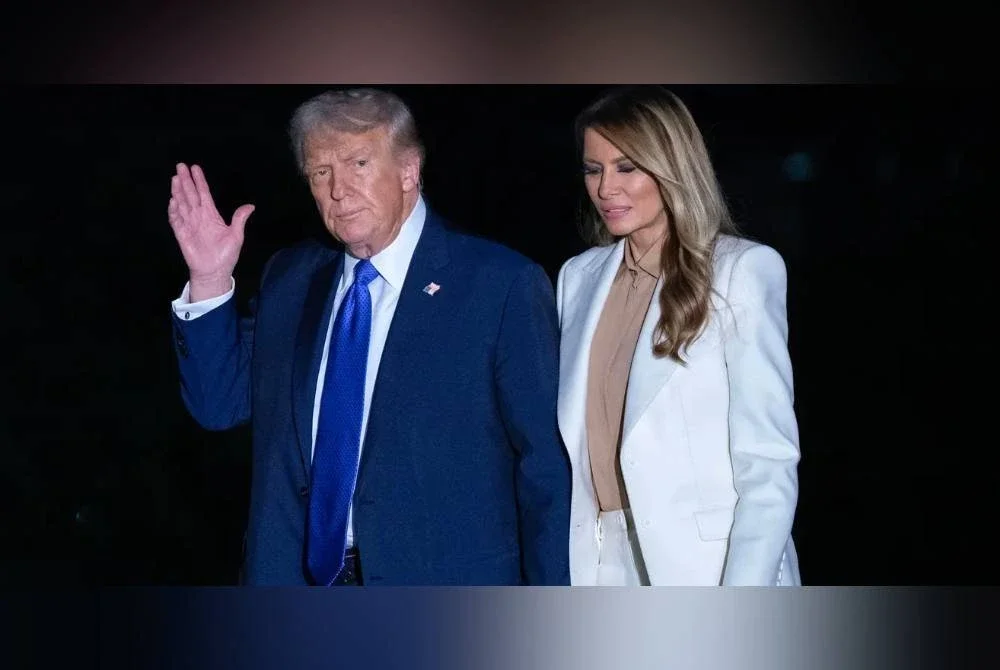 Trump dan Melania. Foto Agensi