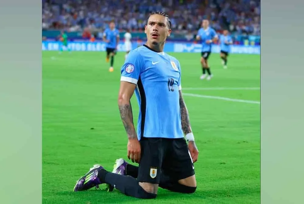 Nunez antara pemain dijangka memperkuatkan cabaran Uruguay dalam dua perlawanan persahabatan di Malaysia pada 10 dan 13 Oktober.