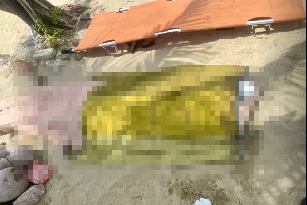 Mayat lelaki yang dipercayai mengalami masalah mental ditemukan lemas selepas terjatuh dari benteng penahan ombak di Pantai Kemayang, Bachok.