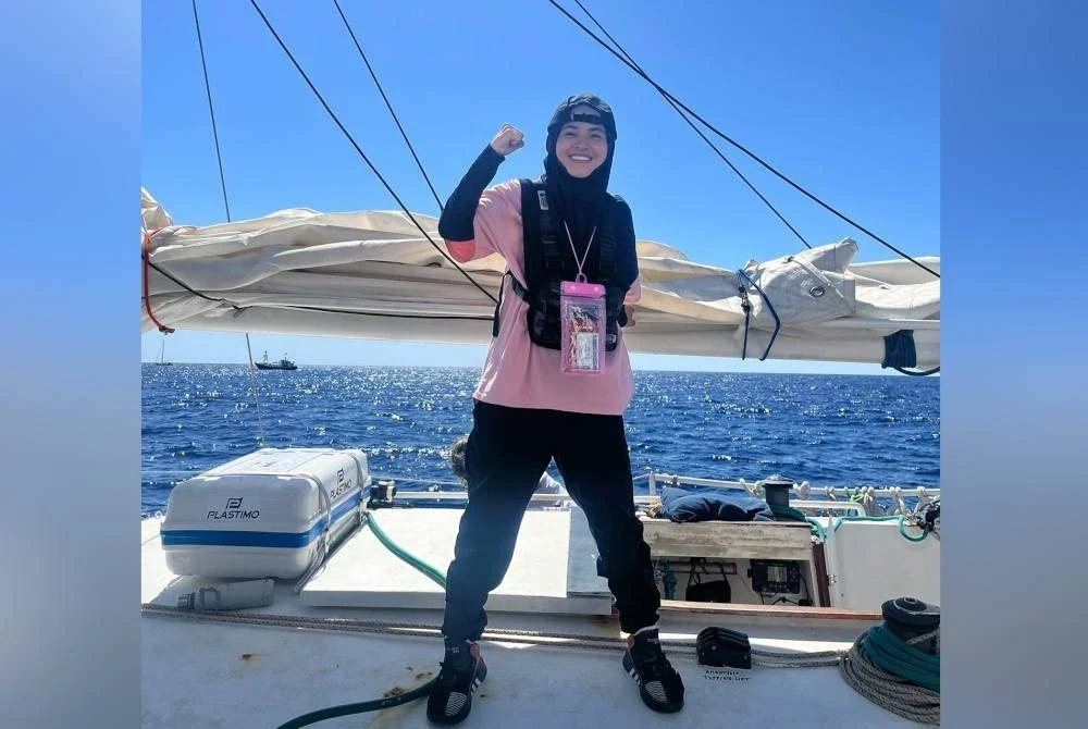 Ardell Aryana tetap kuat jalani misi kemanusian walaupun diuji dengan demam. Foto Facebook Musa Nuwayri