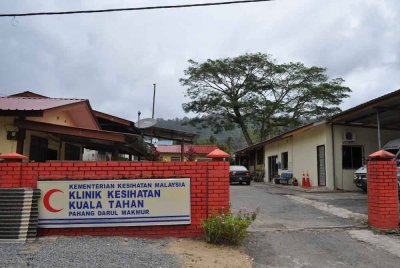 Klinik Kesihatan (KK) Kuala Tahan, Jerantut ditutup sementara selepas bangunan berusia lebih 45 tahun itu mengalami kerosakan struktur utama.