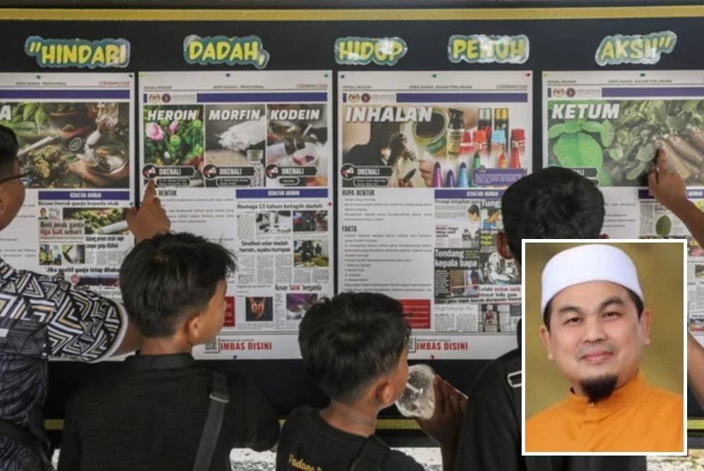 Sekolah juga memainkan peranan penting dengan guru dan kaunselor digesa supaya lebih aktif memantau murid berisiko. Gambar hiasan (Gambar kecil: Mohd Sukki)