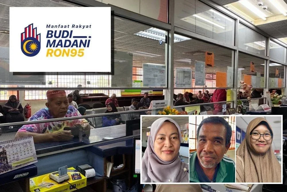 Urusan perbaharu lesen masih jadi pilihan mereka yang kurang mahir aplikasi digital. (Gambar kecil: Hafizah, Shamsul, Suzana)