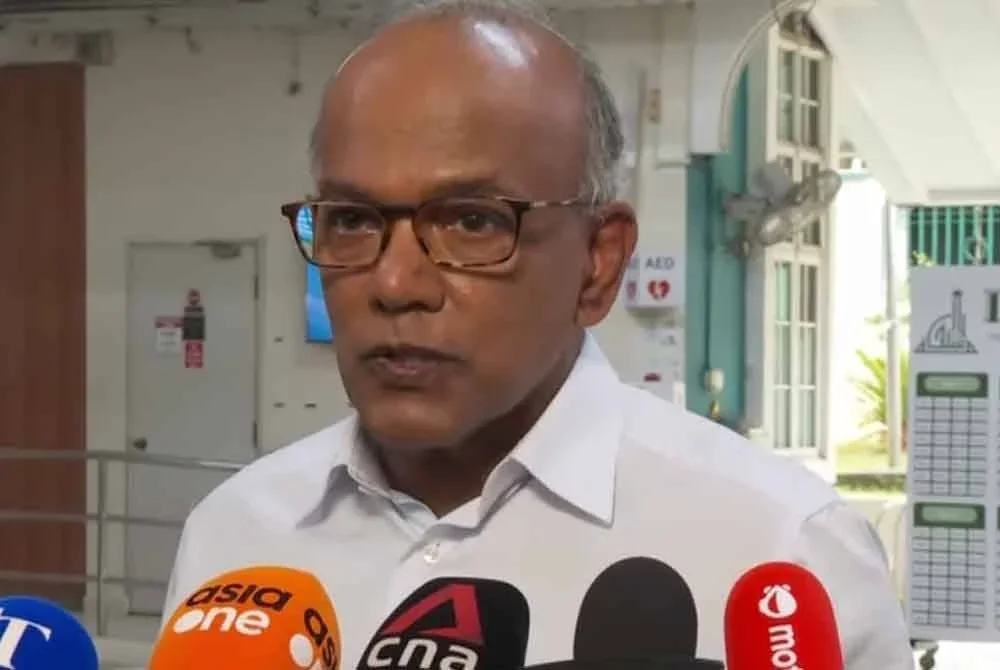 Shanmugam. Foto Mediacorp Singapura