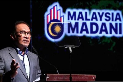 Malaysia Madani bukan sekadar slogan politik tetapi sebuah manhaj yang dibawa oleh Perdana Menteri, Datuk Seri Anwar Ibrahim. Foto Bernama