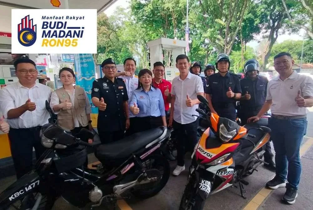 Pasukan keselamatan sangat berpuas hati dengan sistem pembelian minyak bersubsidi RON95 yang mudah dan cepat.