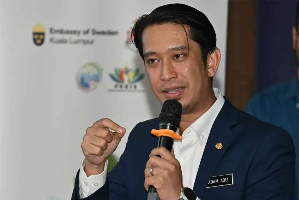 Adam Adli. Foto Bernama