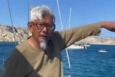 ZRA berkongsi perkembangan misi GSF di Facebook.