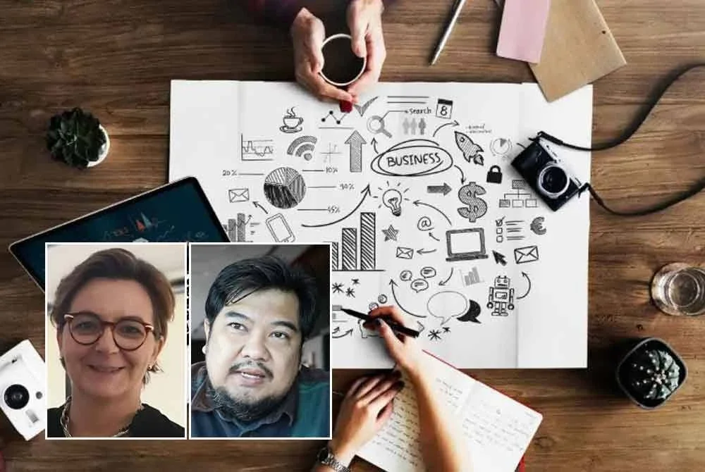 Ekonomi kreatif penting untuk pembangunan budaya sesebuah negara dan pembinaan masyarakat. - Gambar hiasan, gambar kecil dari kiri: Florence Lambert, Izzat Amir