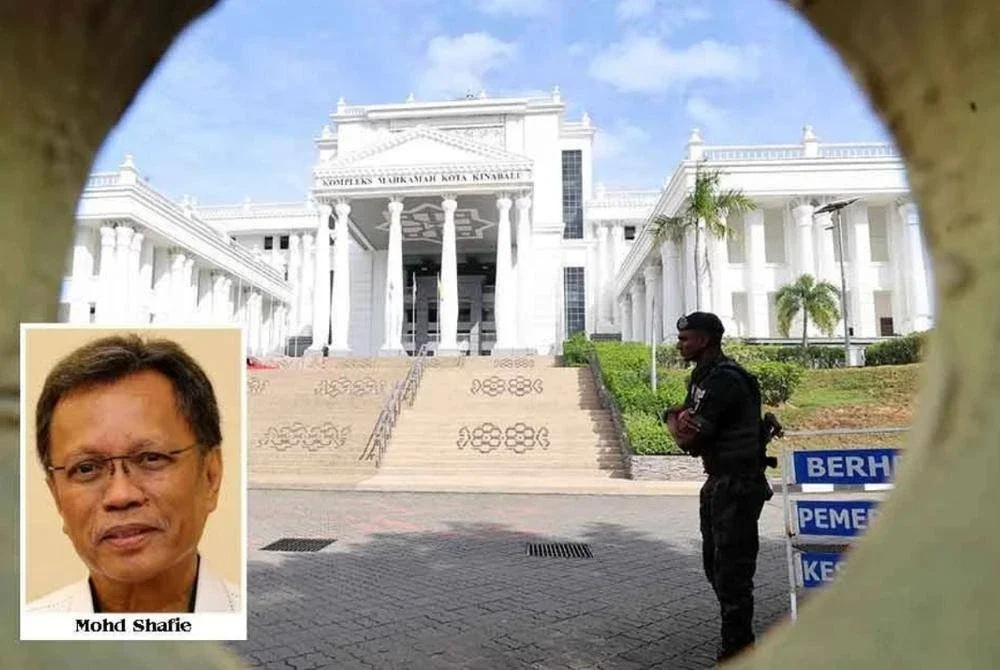 Prosiding inkues kematian Zara Qairina Mahathir dijalankan di Mahkamah Kota Kinabalu. Gambar kecil: Mohd Shafie.