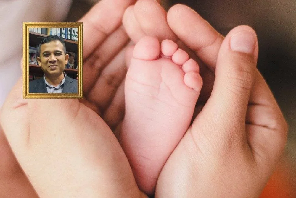 TRAGEDI bayi IVF ini merupakan tamparan buat kita semua. Ia mengingatkan bahawa nyawa bukan angka, tetapi amanah. Foto CANVA/Gambar kecil: DR ZAIZUL