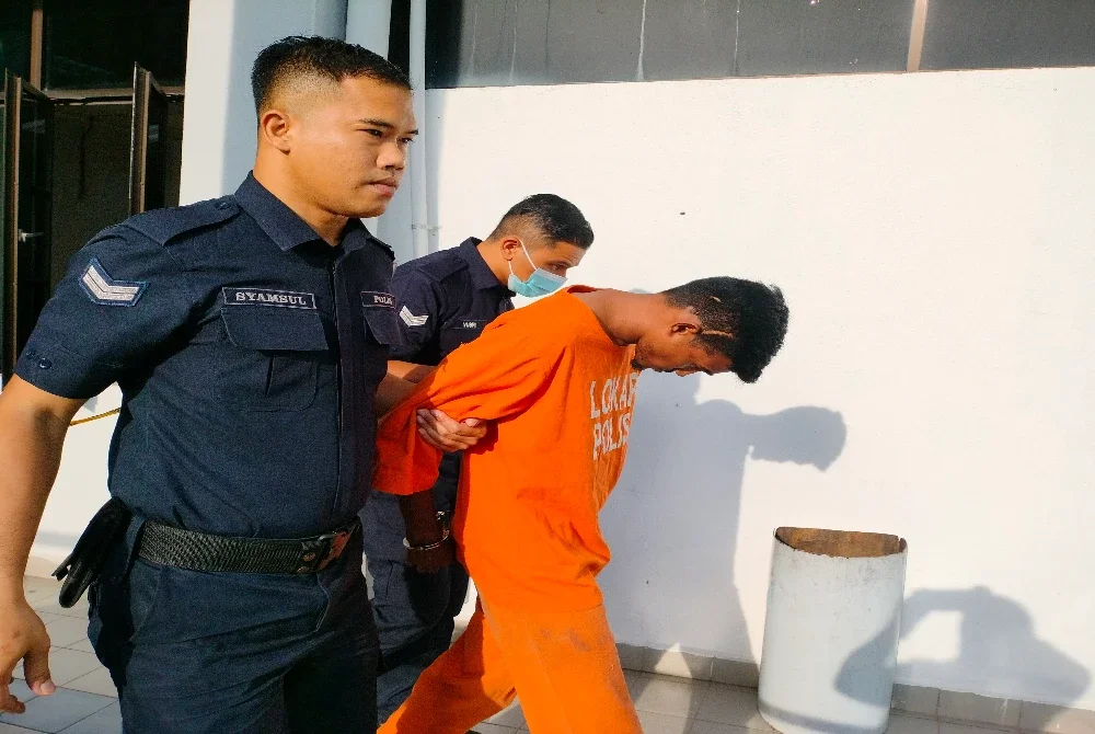 Tertuduh dibawa ke Mahkamah Sesyen Sungai Petani pada Rabu.