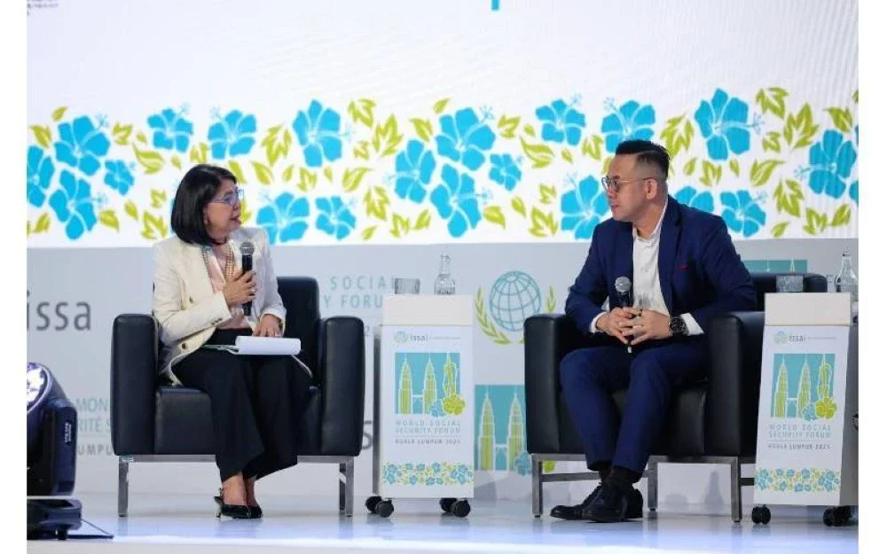 Steven Sim ketika diwawancara pada WSSF 2025 yang diadakan di Kuala Lumpur.