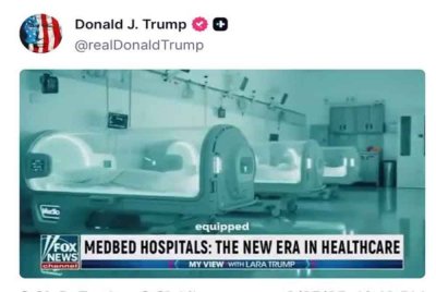 Trump memadamkan video itu selepas ia menjadi tular.