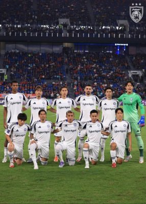 Kesebelasan Machida Zelvia. Foto Johor Southern Tigers