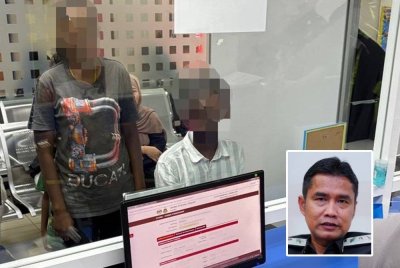 JIM Kuala Lumpur menggagalkan cubaan sindiket Sri Lanka mendapatkan Pasport Malaysia Antarabangsa di UTC Pudu pada Rabu. Foto: JIM Kuala Lumpur. Gambar kecil: Wan Mohammed Saupee