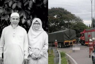 Pemergian arwah dan isterinya dalam kemalangan di Bulatan Hospital Jitra pada pagi Selasa lalu mengejutkan ramai pihak.