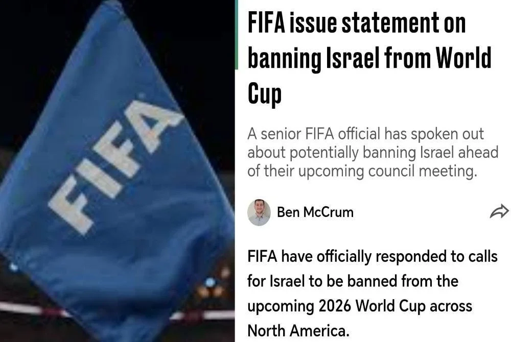 Tekanan terhadap FIFA dan UEFA semakin meningkat sejak konflik Israel-Palestin kembali memuncak pada Oktober 2023.