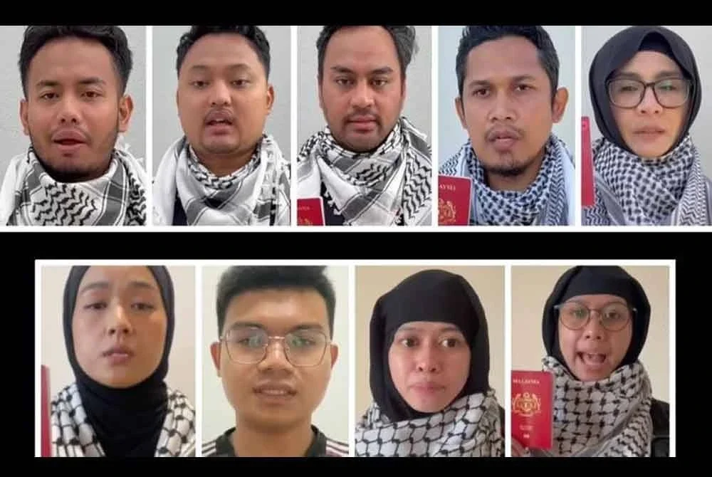 Malaysia menuntut pembebasan serta-merta dan tanpa syarat ke atas semua aktivis, petugas kemanusiaan dan kapal-kapal termasuk 12 rakyat Malaysia yang menyertai konvoi kemanusiaan Global Sumud Flotilla.