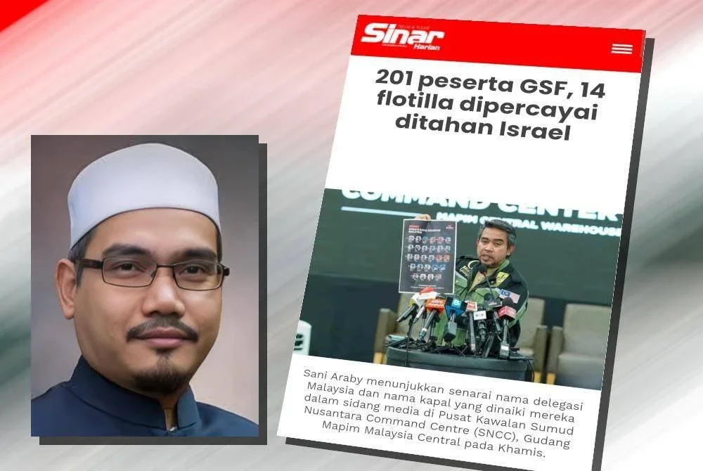 Kerajaan Kelantan meminta rakyat negeri ini melaksanakan solat hajat dan Qunut Nazilah di kediaman masing-masing demi keselamatan sukarelawan GSF yang sedang berdepan ancaman Israel ketika ini. (Gambar kecil: Mohd Asri)