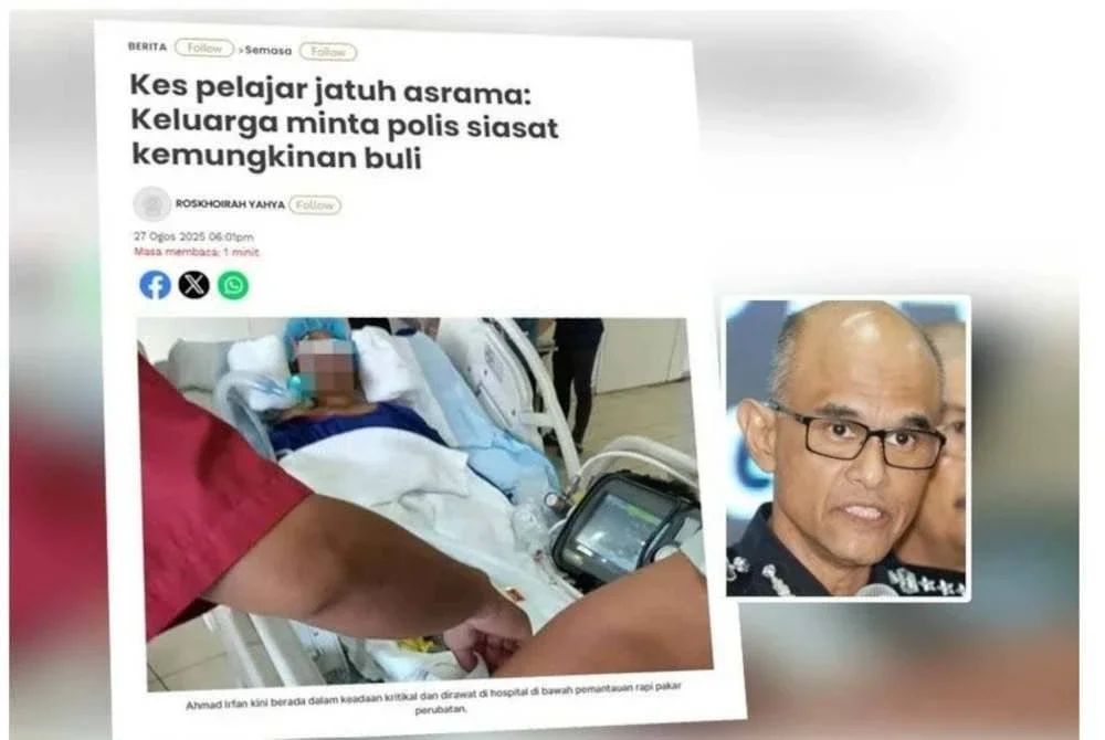 Laporan Sinar Harian pada 27 Ogos 2025. Gambar kecil Shazeli