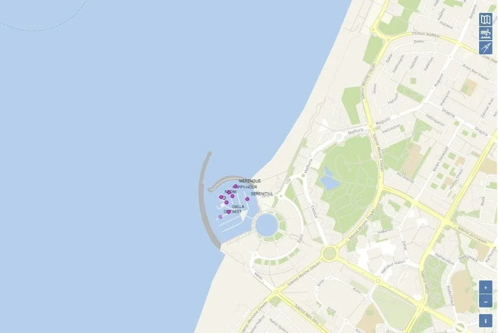 Kapal-kapal GSF yang dilapor telah berlabuh di pelabuhan Ashdod di Akhkelon, Tel Aviv berdasarkan laman web vesselfinder.com.