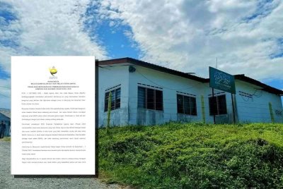 Surau Al-Karamah, Kampung Seri Keramat di lokasi lama sebelum dipindahkan. (Kenyataan yang dikeluarkan MAIPk pada Khamis.)