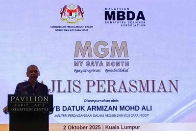 Armizan ketika berucap pada Majlis Perasmian MGM2025 di Pavilion Bukit Jalil pada Khamis.