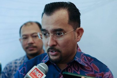 Asyraf Wajdi pada sidang media sempena Majlis Anugerah Kecemerlangan MRSM 2025 di Bangi Avenue Convention Centre pada Khamis. Foto Bernama