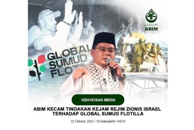 Kenyataan media ABIM yang dimuat naik di Facebook pada Khamis.