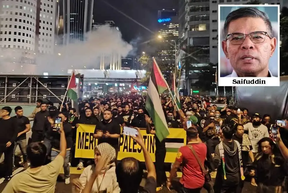 Orang ramai yang berhimpun mengutuk tindakan Israel menahan misi kemanusiaan Global Sumud Flotilla ke Gaza dinasihatkan agar menghormati undang-undang dan memberi kerjasama kepada pihak berkuasa.