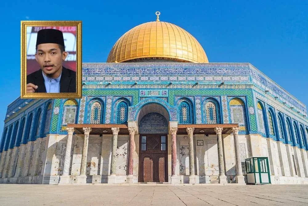 BUMI Palestin khususnya di Masjidil Aqsa merupakan tanah wakaf umat Islam. Foto 123RF/Gambar kecil: USTAZ MUHAMMAD FURQAN