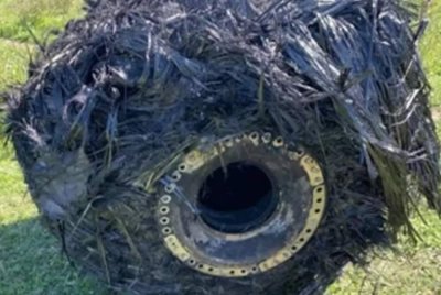 Pihak berkuasa mengesahkan objek itu tidak mengandungi bahan berbahaya. Foto Agensi