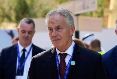 Blair dinamakan sebagai anggota pertama 'Board of Peace' yang dipengerusikan Trump yang akan diberi mandat mengurus pentadbiran sementara Gaza sebaik pertempuran dihentikan. - Gambar fail/AP