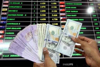 Pada 8 pagi, mata wang tempatan meningkat 30 peratusan dalam mata kepada 4.2010/2150 berbanding dolar AS daripada 4.2040/2090 semasa ditutup semalam. - Gambar hiasan