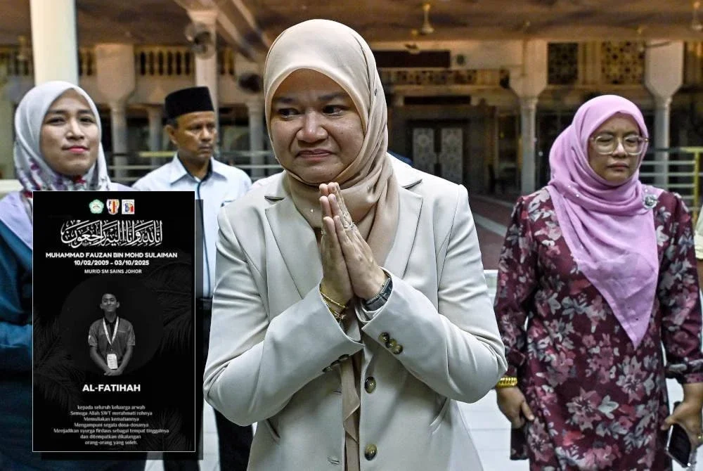 Fadhlina. Foto Bernama