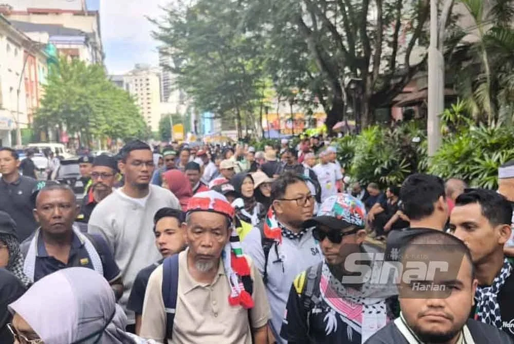 Himpunan Sumud Flotilla tanda protes ke atas sekatan misi Global Sumud Flotilla (GSF) di pusat beli-belah Sogo pada Sabtu berakhir tanpa sebarang insiden tidak diingini.