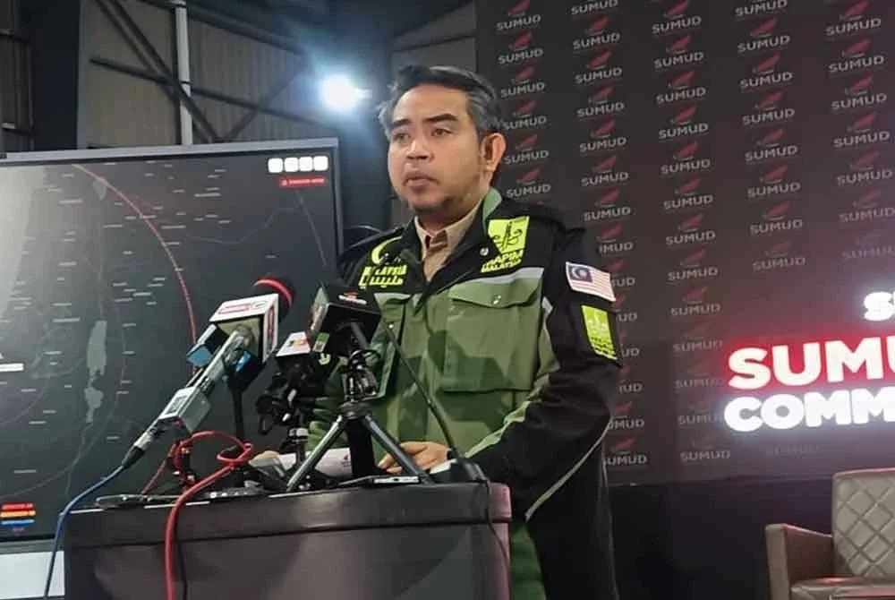Sani Araby ketika sidang media di Mapim Central Warehouse, Sepang, Sabtu.