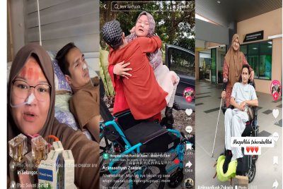 Noazlina mohon doa orang ramai agar mereka terus kuat dalam mengharungi ujian ini.