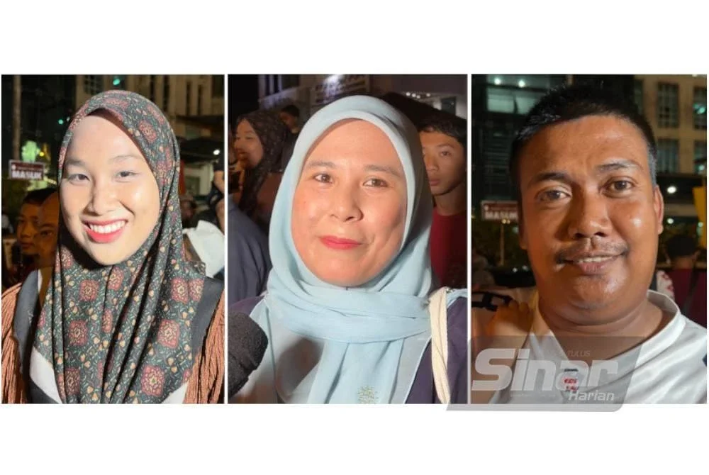 Syahida, Nur Diyana, Mohd Hafizi. Foto Sinar Harian ADILA SHARINNI WAHID