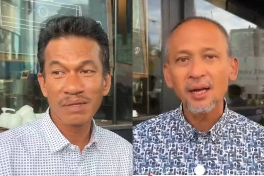 Mohd Asmawi (kiri) dan Razali.