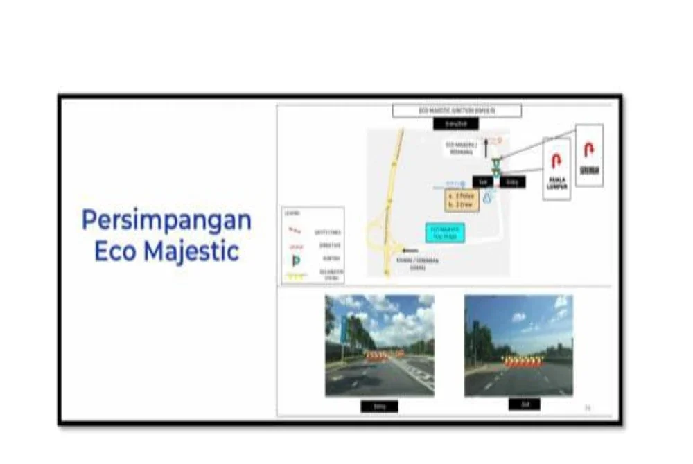 Antara lokasi laluan terlibat dalam RBH Lekas Highway Ride 2025 (9th Edition).