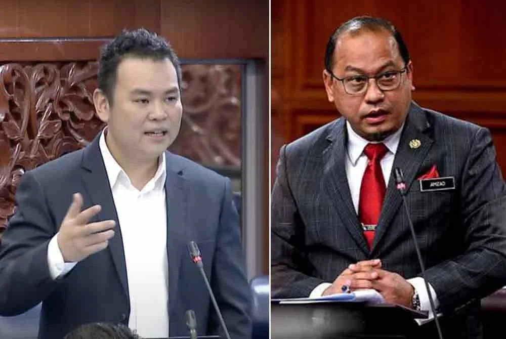 Chong Zhemin dan Datuk Ahmad Amzad Hashim