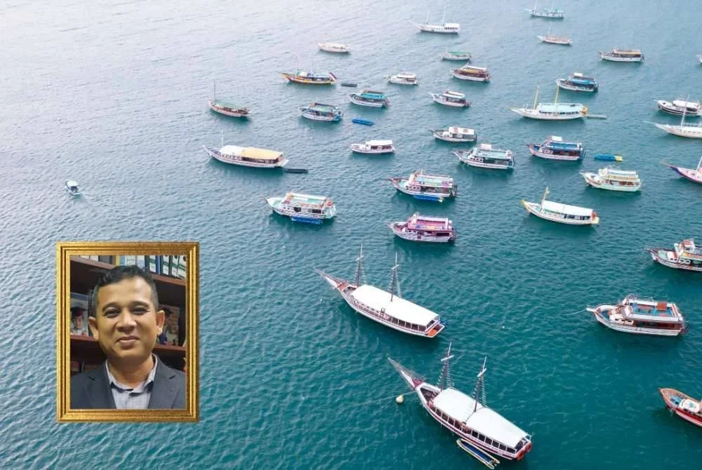WALAUPUN Global Sumud Flotilla dipintas tentera Zionis, mereka berjaya membuka mata dunia dan berlayar jauh dalam hati serta sanubari kemanusiaan. Foto Canva/Gambar kecil: DR ZAIZUL