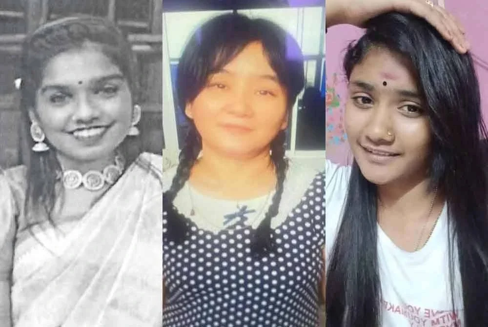 Dari kiri: Annusia, Chai Foo Ching dan Sharvinder Kaur