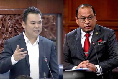 Chong Zhemin dan Datuk Ahmad Amzad Hashim