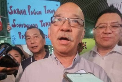 Teck Lee ketika ditemui pemberita di Lapangan Terbang Antarabangsa Kota Kinabalu pada Selasa.