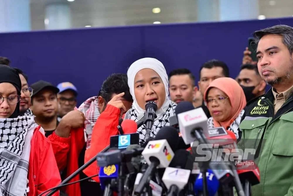 Farah Lee dedah layanan buruk tentera Israel terhadap delegasi GSF.