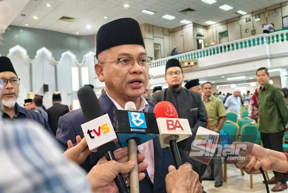 Mohd Na'im ditemui pemberita selepas merasmikan Seminar Lelaki Qawwam Peringkat Kebangsaan di Pusat Dakwah Islamiah Negeri Sembilan pada Rabu.